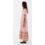 Lollys Laundry MARNIELL MAXI DRESS LS 36 DUSTY ROSE