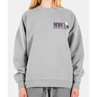 Newtone Brand SWEATSHIRT ROLLER BRAND GREY