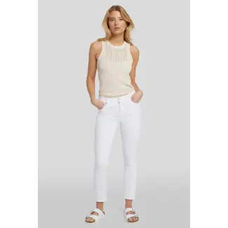 7 FOR ALL MANKIND ROXANNE ANKLE LUXVINSOL WHITE