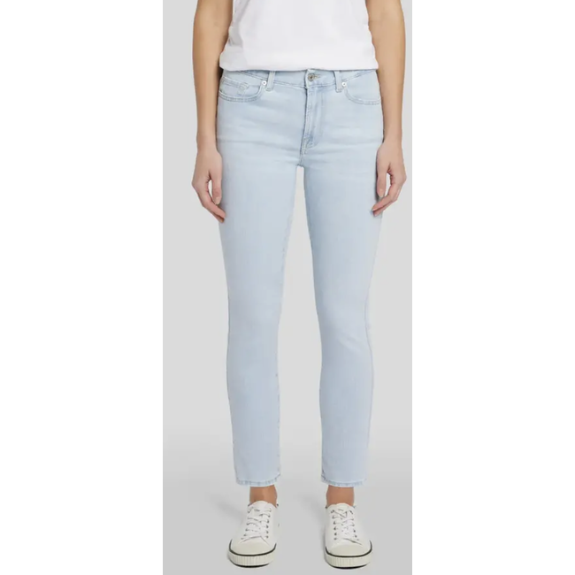 7 FOR ALL MANKIND ROXANNE ANKLE  MELODY LIGHT BLUE