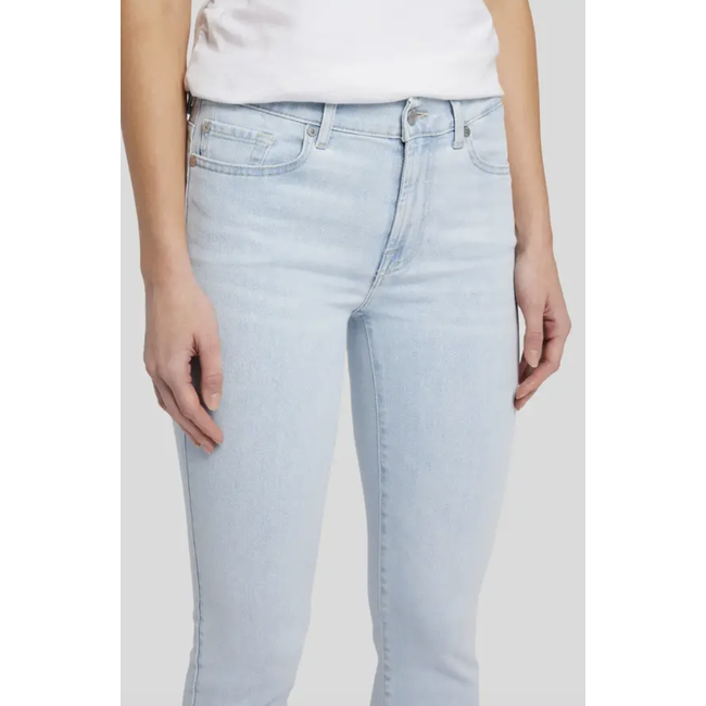 7 FOR ALL MANKIND ROXANNE ANKLE  MELODY LIGHT BLUE