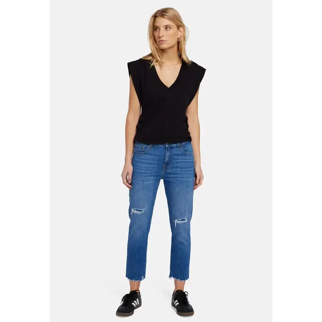 7 FOR ALL MANKIND JOSEFINA BLUE RIVER MID BLUE