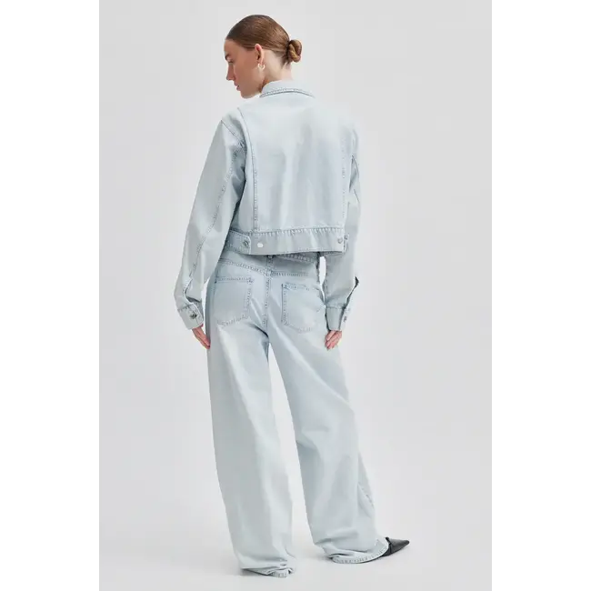 Second Female FIRA JACKET LIGHT BLUE DENIM