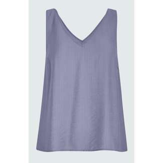 Minus MSSERIA V-NECK TOP DUSTED PERI