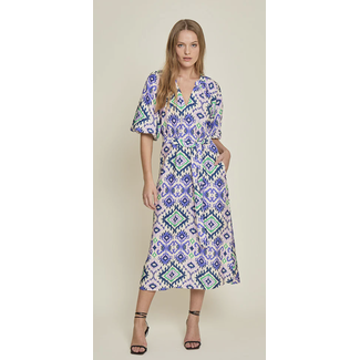 Minus MSMADIMA MIDI DRESS DUSTED PERI P