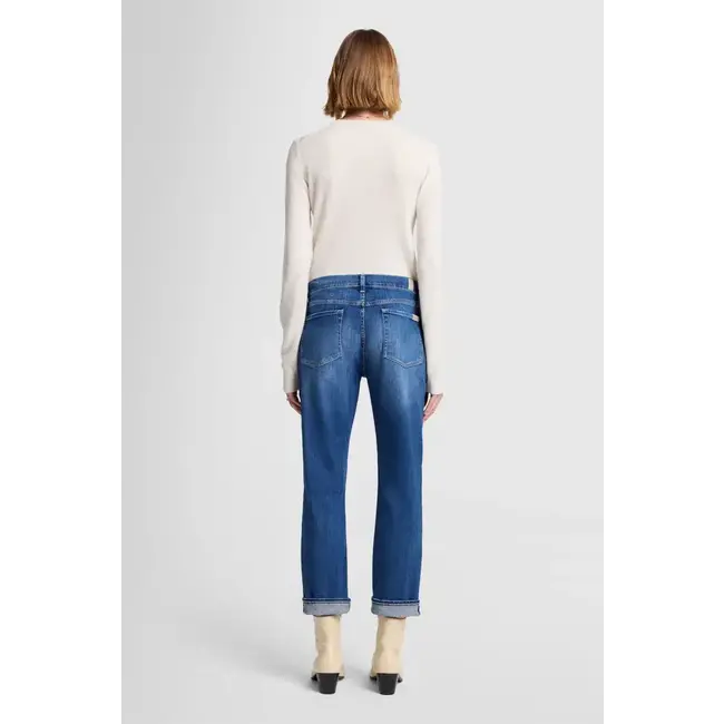 7 FOR ALL MANKIND RELAXED SKINNY SLIILLSANMON MID BLUE