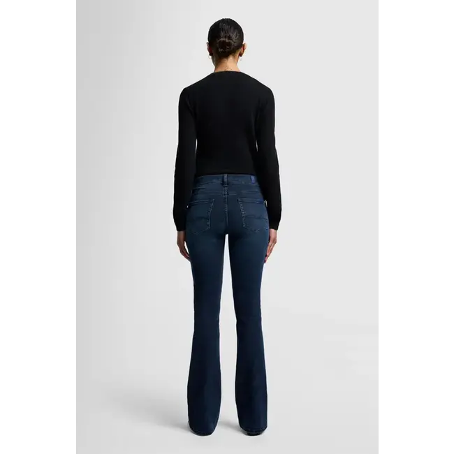 7 FOR ALL MANKIND BOOTCUT SLIM ILLUSION BROADWAY DARK BLUE