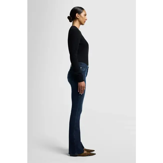 7 FOR ALL MANKIND BOOTCUT SLIM ILLUSION BROADWAY DARK BLUE