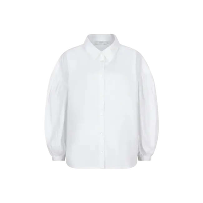 Ruby Tuesday IVA SHOULDER DROPPED GATHERING BLOUSE BRIGHT WHITE