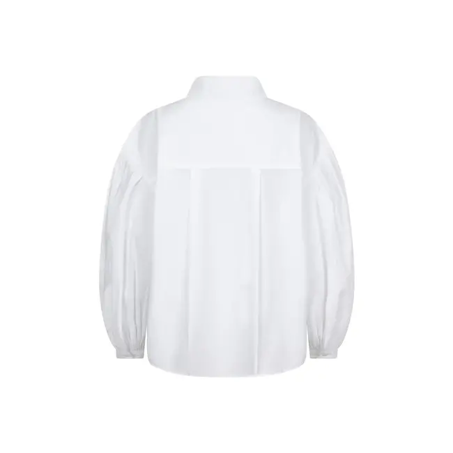 Ruby Tuesday IVA SHOULDER DROPPED GATHERING BLOUSE BRIGHT WHITE