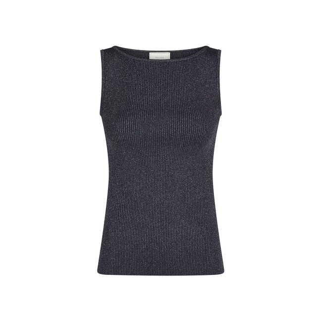 Neo Noir TALIA GLITTER KNIT TOP MIDNIGHT BLUE