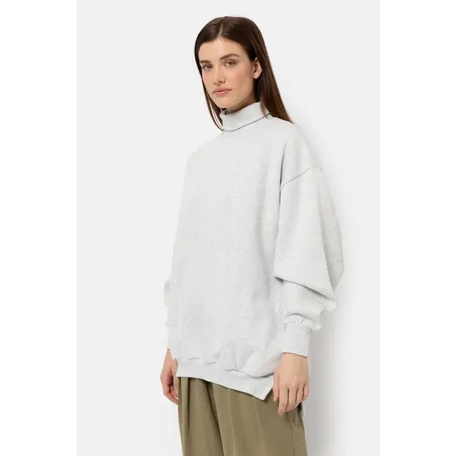 Ame antwerp KEEP MARLED GREY OVERSIZED SWEAT