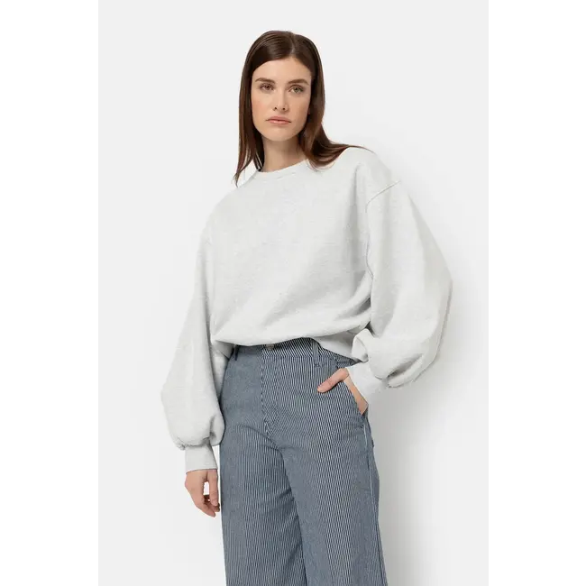 Ame antwerp KIM MARLED GREY SWEATSHIRT