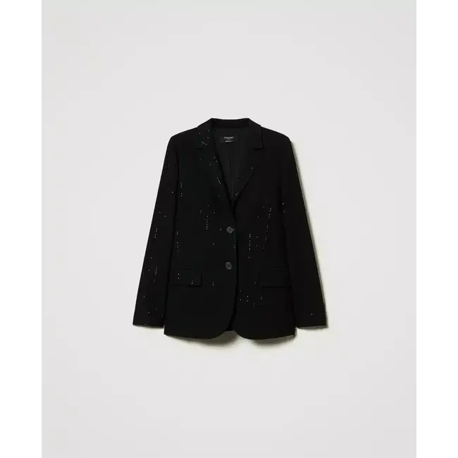 TWINSET 242TT2160 BLAZER NERO