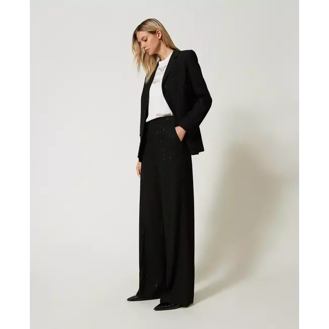 TWINSET 242TT2161 PANTALONE NERO