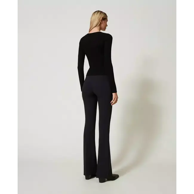 TWINSET 242TT2113 PANTALONE NERO