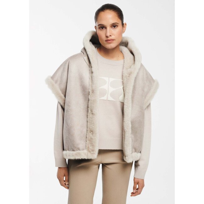 Studio AR OLENA FAUX MINK CLAY