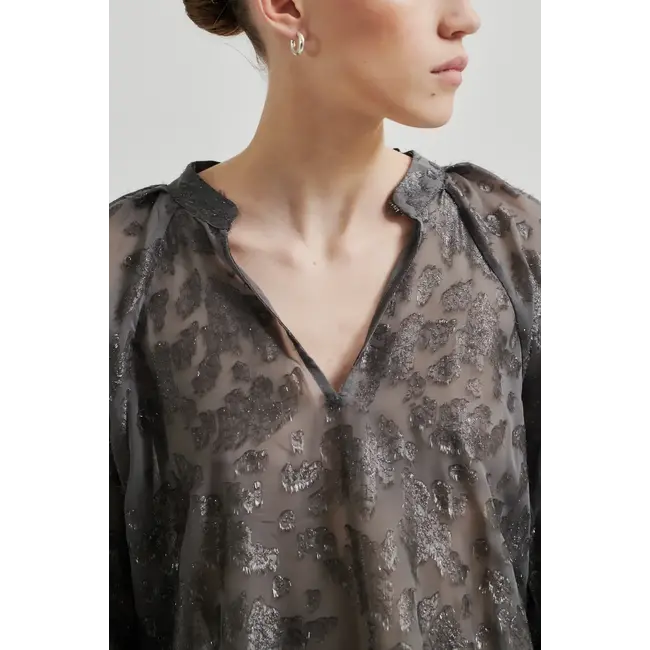 Second Female CARISA BLOUSE IRON GATE