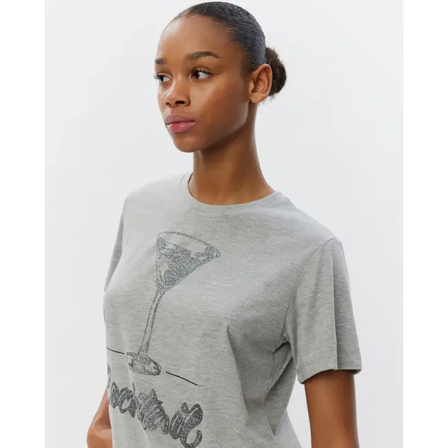 Sofie Schnoor ZENASW T-SHIRT GREY MELANGE