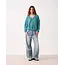 Absolut Cashmere PULL COL V ML LARGE SLATE