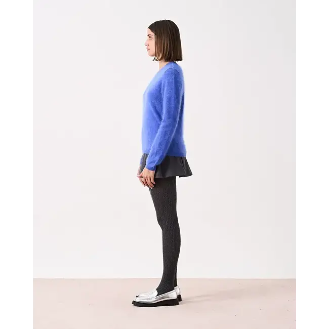 Absolut Cashmere PULL COL ROND ML FAIRY BLUE