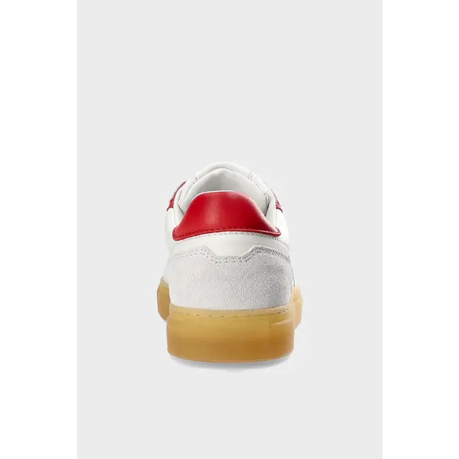 COPENHAGEN CPH90 LEATHER MIX WHITE/RED