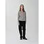 PEOPLE'S REPUBLIC OF CASHMERE WOMEN'S OVERSIZED COLLAR V-NECK ASH GREY