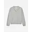 PEOPLE'S REPUBLIC OF CASHMERE WOMEN'S OVERSIZED COLLAR V-NECK ASH GREY