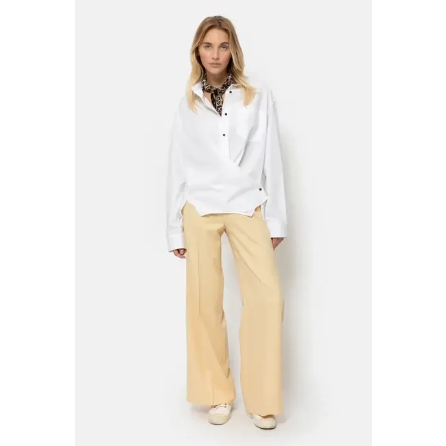 Ame antwerp LARAKTER WHITE POPLIN BLOUSE