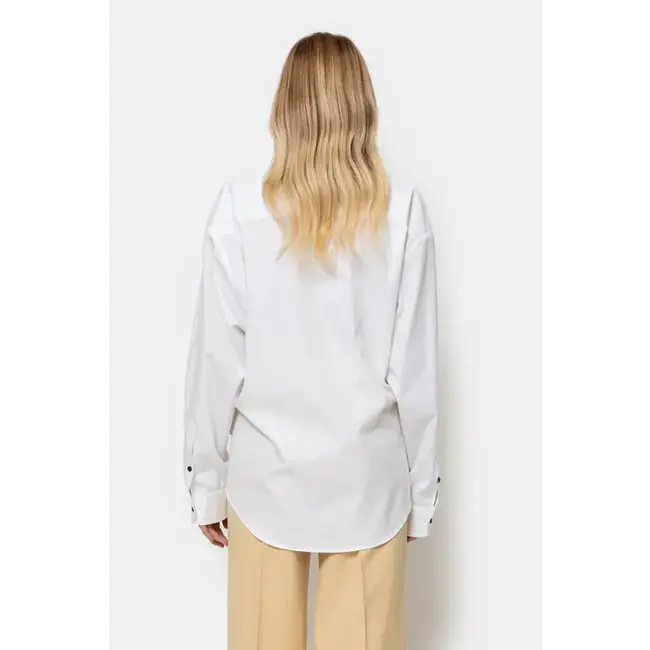 Ame antwerp LARAKTER WHITE POPLIN BLOUSE