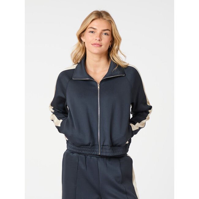 Neo Noir VERA TRACK SUIT BLOUSE NAVY