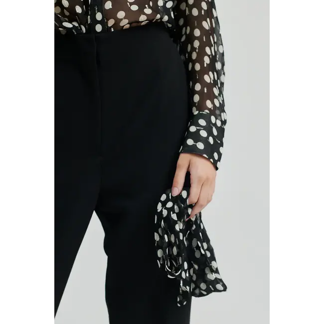 Second Female DROP SHIRT BLACK