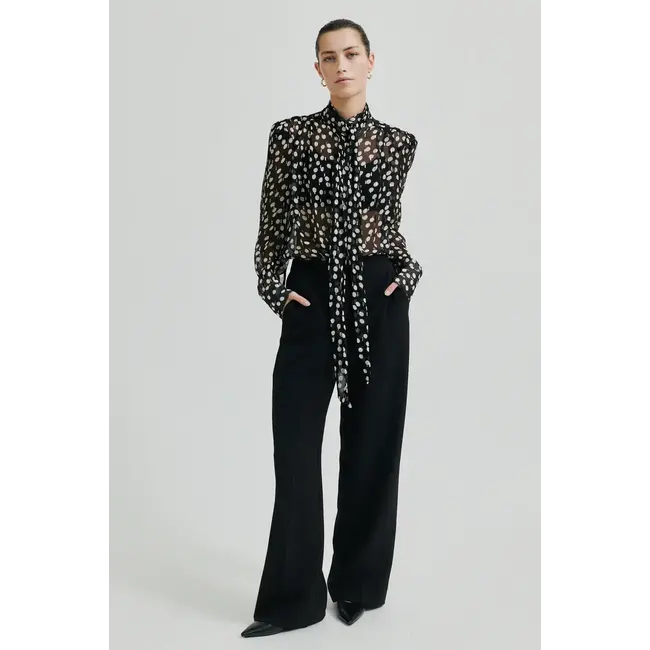 Second Female DROP SHIRT BLACK