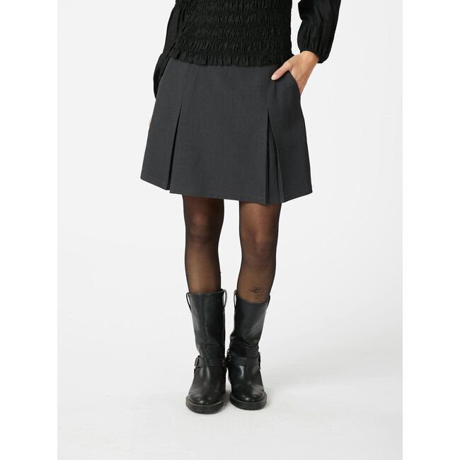 Neo Noir SUMMA STRUCTURE SKIRT DARK GREY