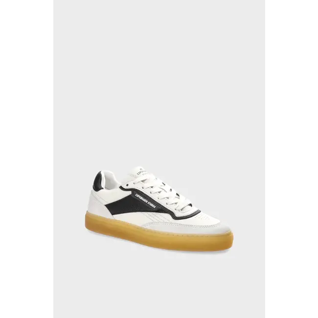 COPENHAGEN CPH90 LEATHER MIX WHITE/BLACK