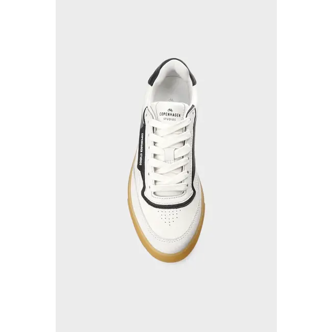 COPENHAGEN CPH90 LEATHER MIX WHITE/BLACK