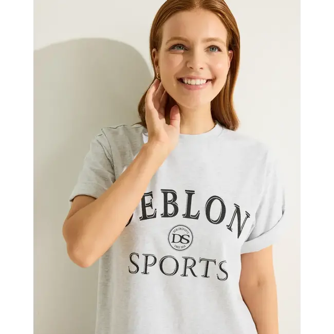 Deblon Sports LAURIEN T-SHIRT LIGHT GREY MELANGE