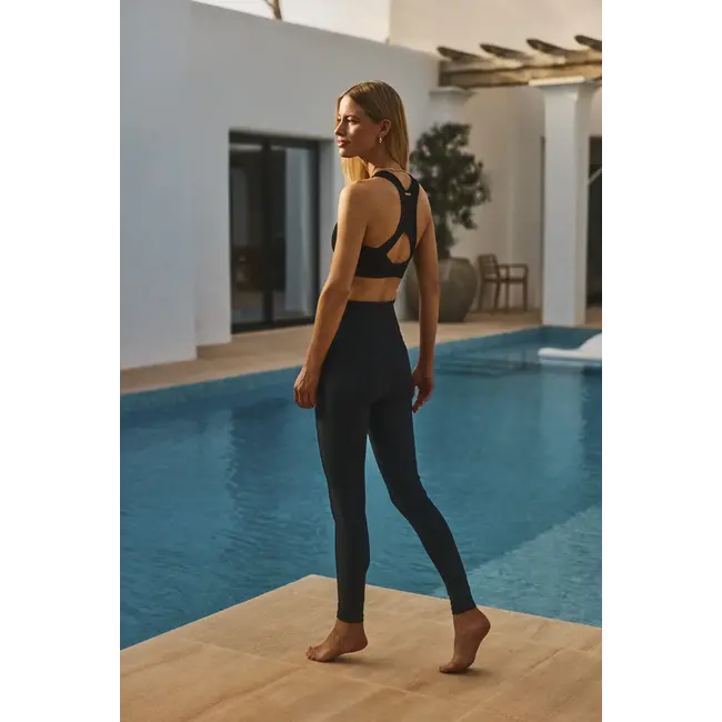 Deblon Sports LYNN LEGGINGS RIB BLACK