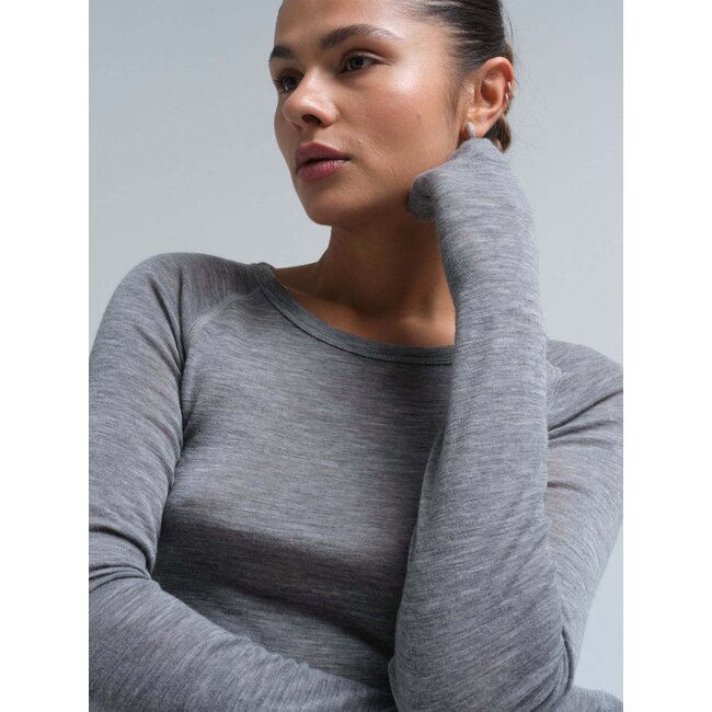 Seamless Basic WOOLEN JADE GREY MELANGE