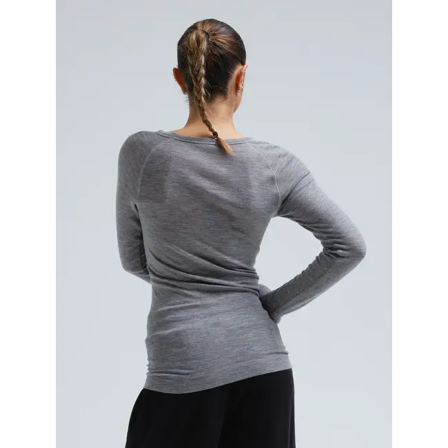 Seamless Basic WOOLEN JADE GREY MELANGE