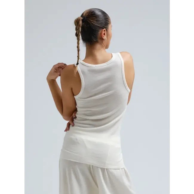 Seamless Basic WOOLEN ISA OFF-WHITE