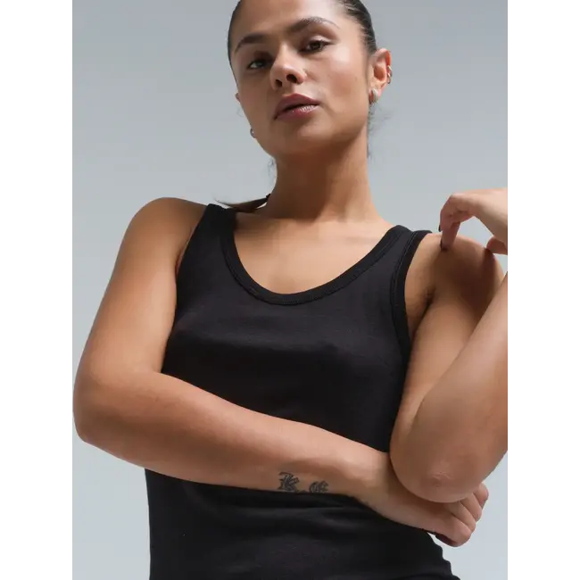 Seamless Basic WOOLEN ISA BLACK