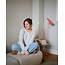 Neo Noir DINA SOFT KNIT BLOUSE LIGHT GREY