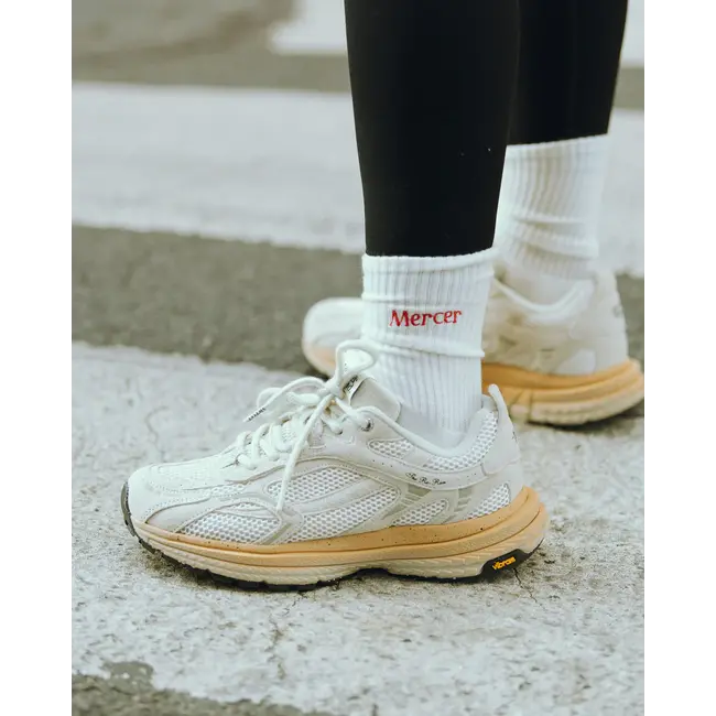 Mercer THE MERCER SOCKS WHITE/RED