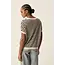 DES PETITS HAUTS ALEXIA CREME MARINE PULL