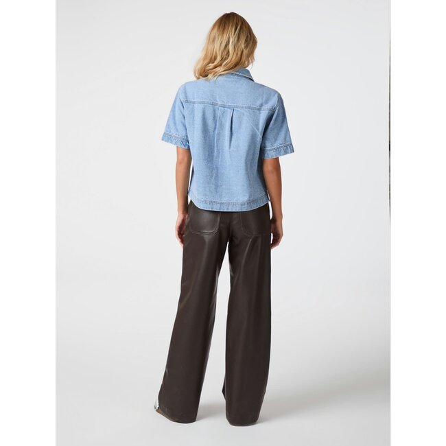 Neo Noir TIKI DENIM SHIRT SMOKE BLUE