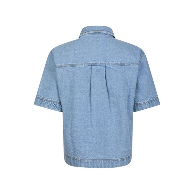 Neo Noir TIKI DENIM SHIRT SMOKE BLUE