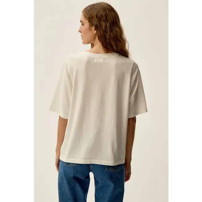 DES PETITS HAUTS ZANARI ECRU T-SHIRT