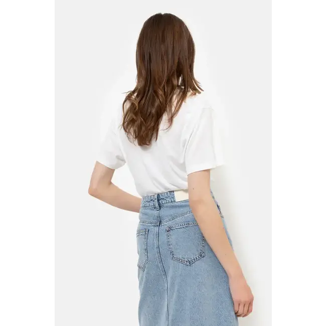 Ame antwerp DALTON WHITE V-NECK T-SHIRT IN