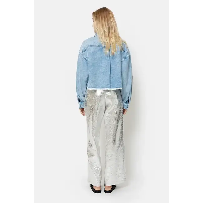 Ame antwerp JULES SILVER WIDE PANTS WITH